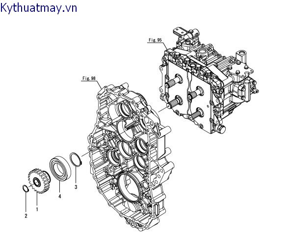 Trục truyền động di chuyển số 2